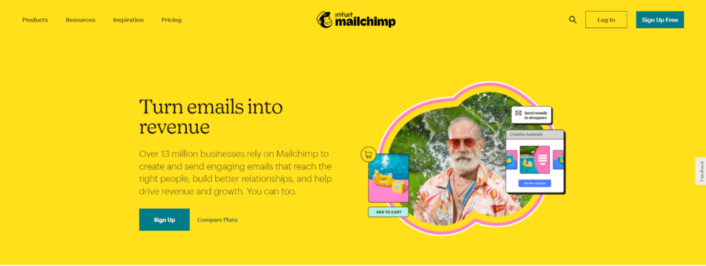 MailChimp for ecommerce marketing automation