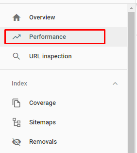 Performance element highlighted in a red box