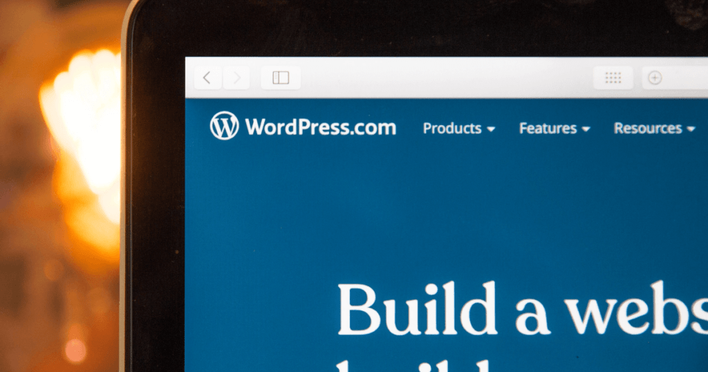 A screenshot of the wordpress.com website - user friendly