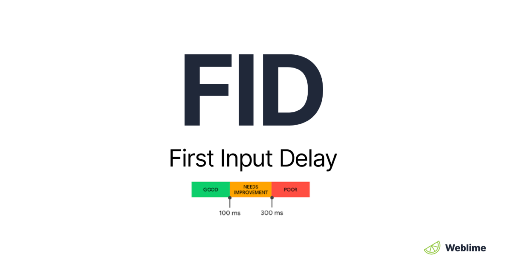 First input delay