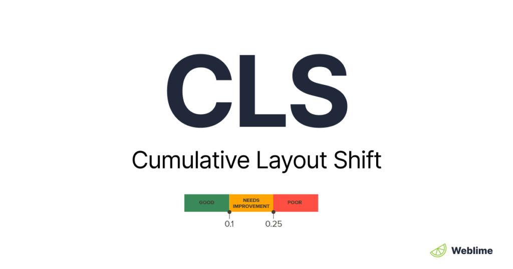 Cumulative layout shift