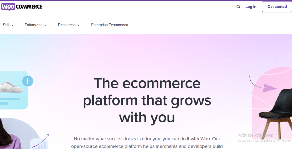 Woocommerce Landing page