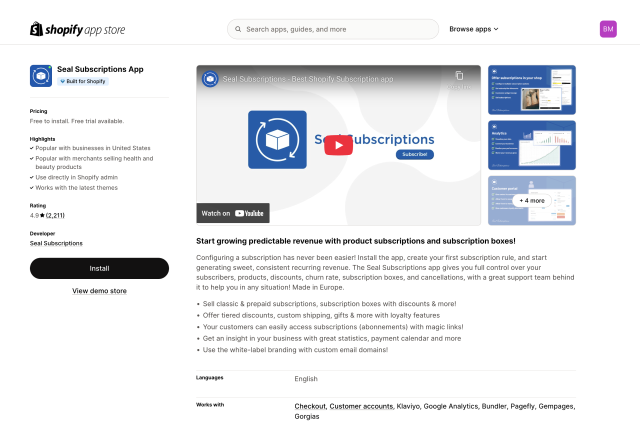 Best Subscription Apps for Shopify in 2025 6 Seal Subscriptions