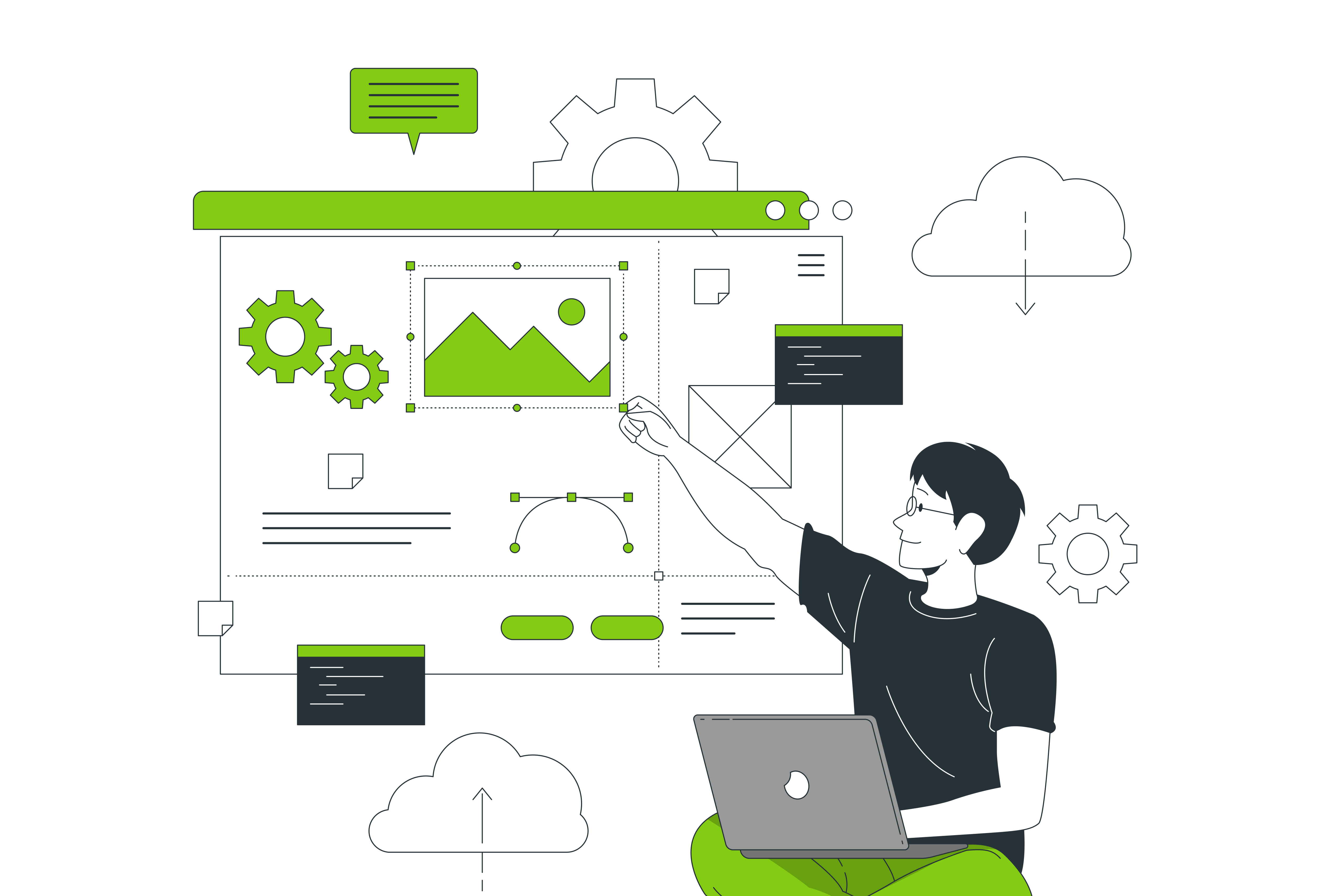 Using Visual Elements to Support Content