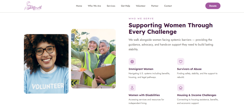 DMI website screenshot 2