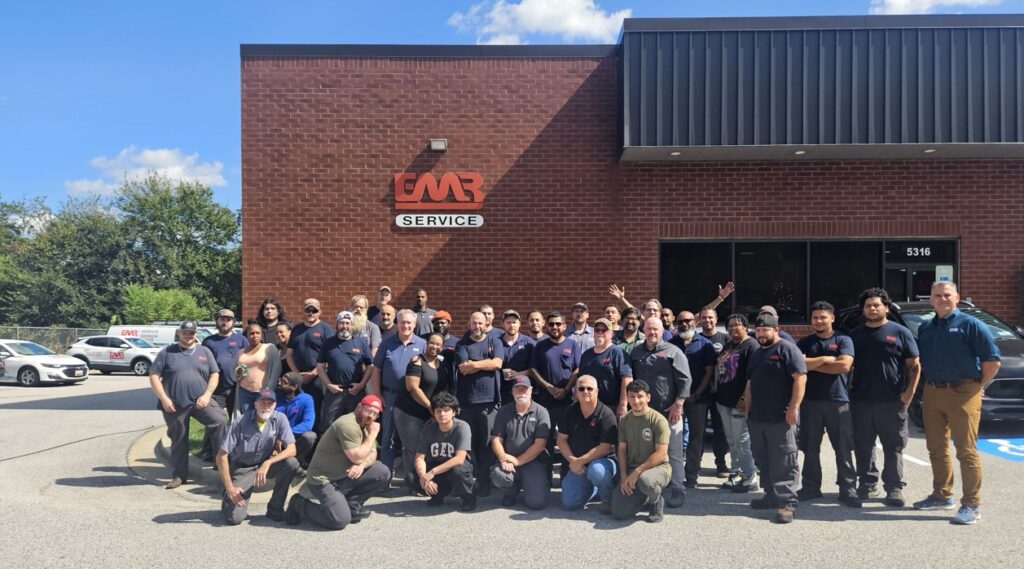 Electric Motor Repair Company team website case study