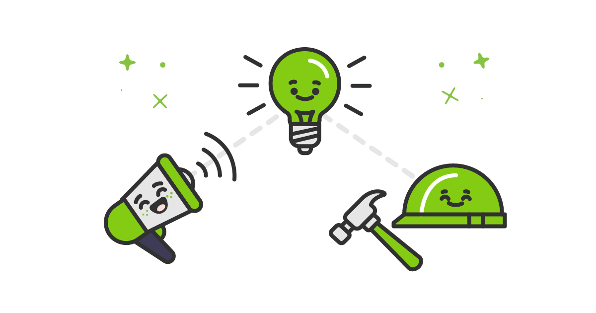 Construction marketing icons