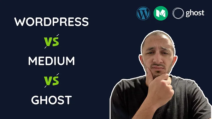WordPress and Ghost vs Medium